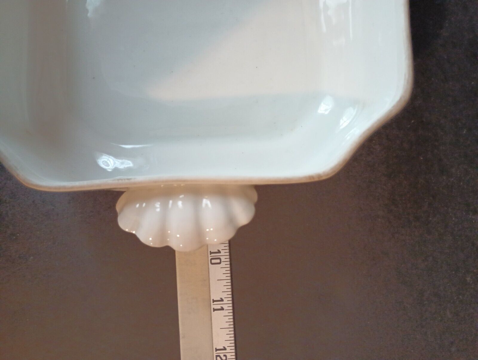 H&C Limoges France White Square Serving Dish Set of 3 (lot 402)