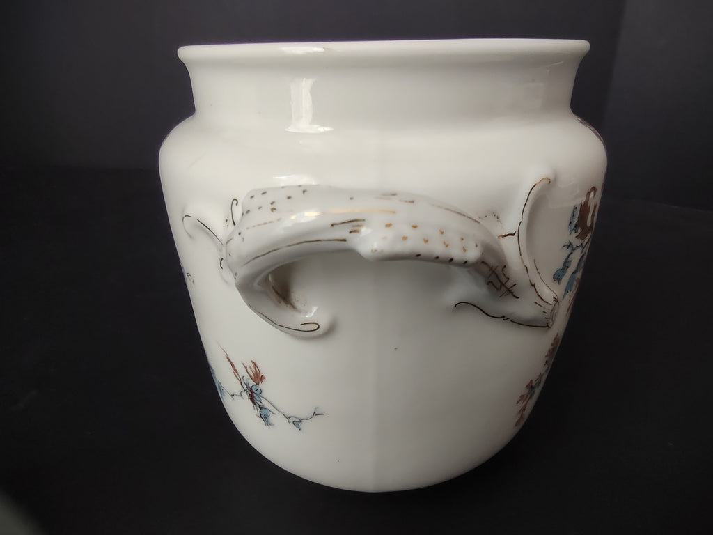 Depose Haviland Limoges Blue Flower Sugar Bowl NO LID (lot 964)