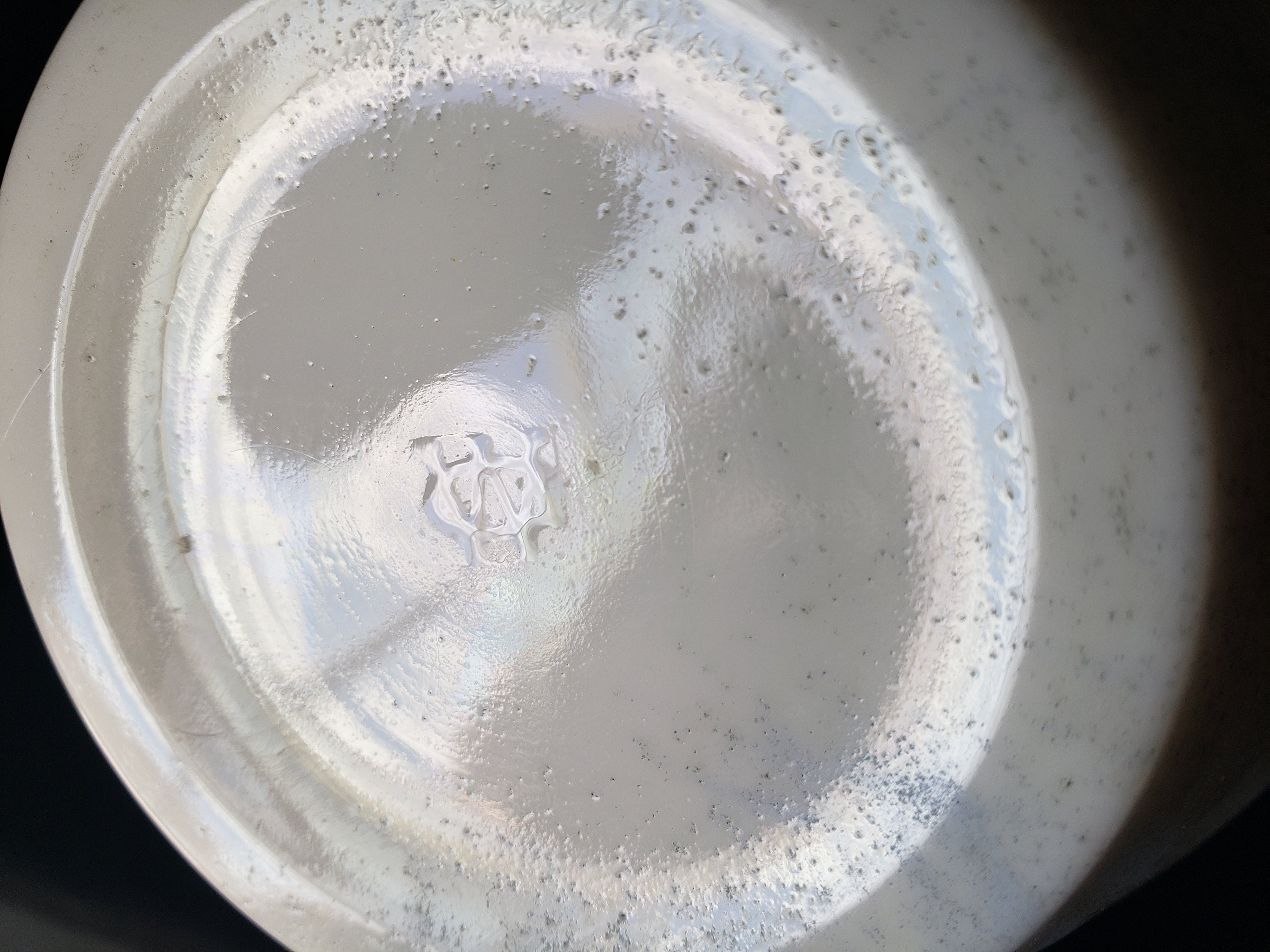 Vintage Westmoreland Milk Glass Vase 7-1/4" (lot 2222)
