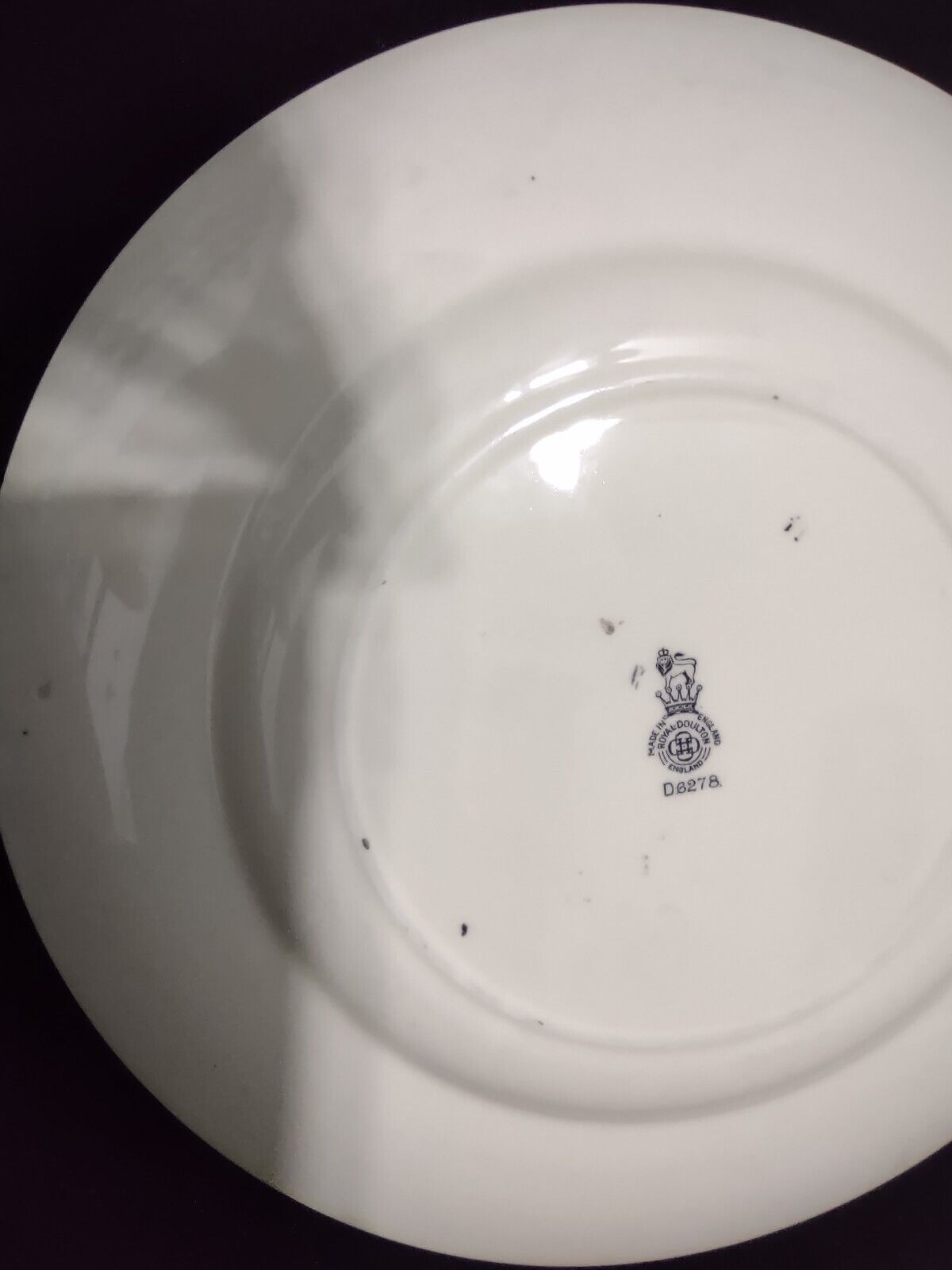 079 Vintage Collectible Royal Doulton The Admiral Plate 10-1/2"