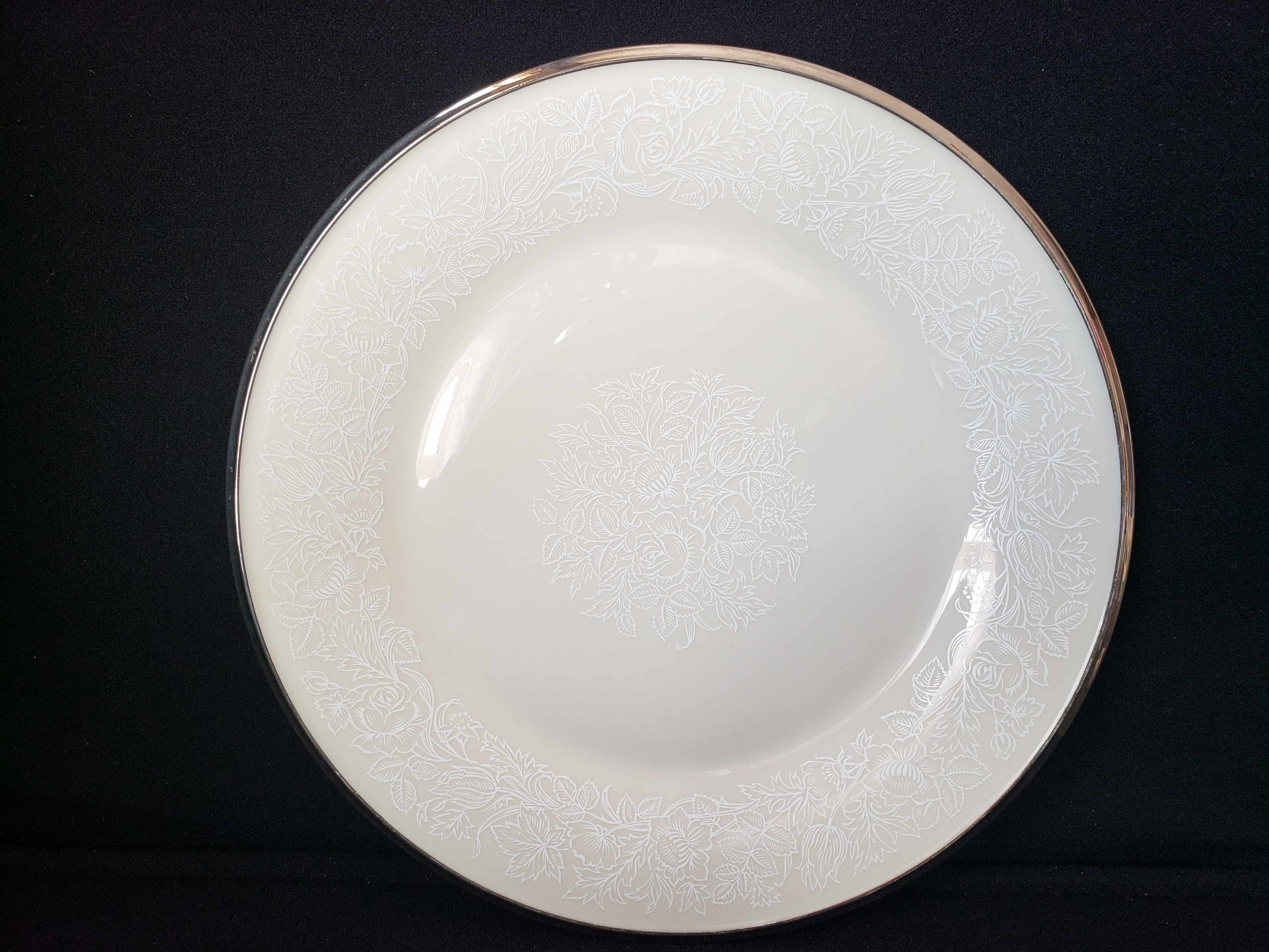 Vintage Lenox Dinner Plate Moonspun 10-3/4" (lot 1979)