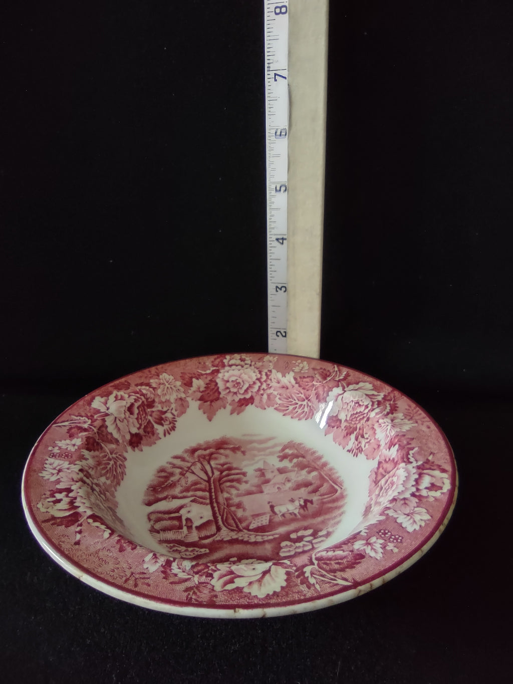 Vintage Wood Sons Soup Pasta Bowl Enoch Woods English Scenery (Lot 5682)