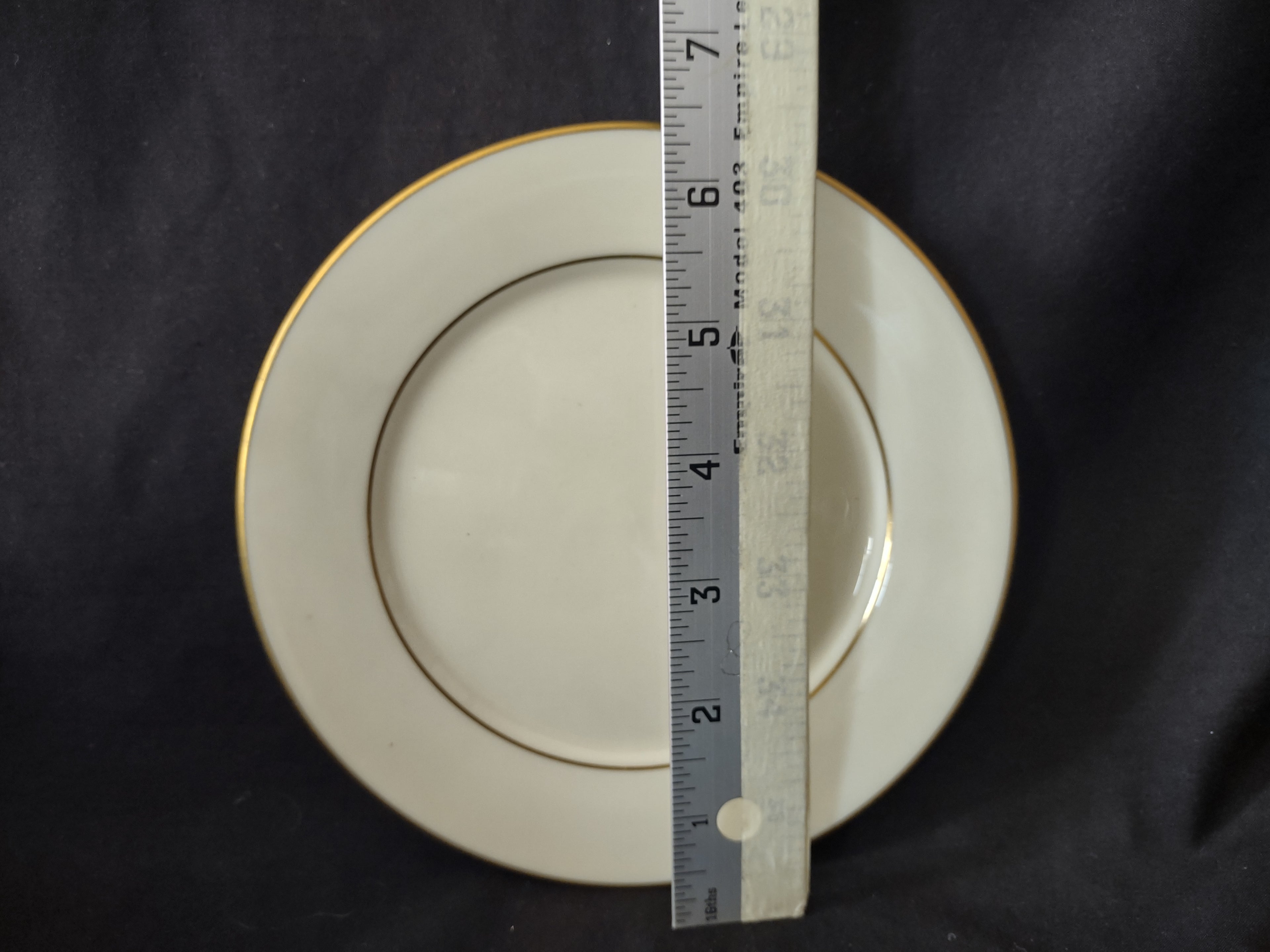 Vintage Lenox Hayworth Bread or Dessert Plate 6-1/2" (lot 1991)