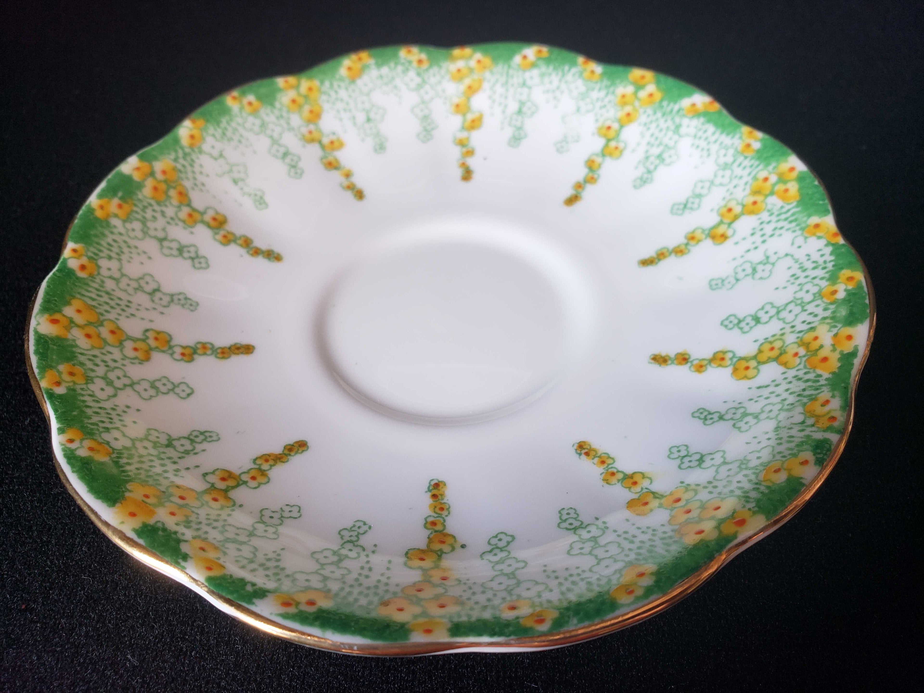 Vintage Royal Albert Crown April Showers China Saucer ONLY (2009)