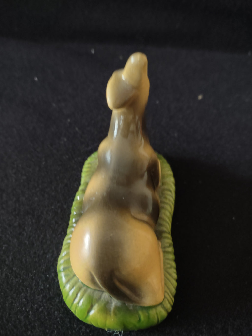 Vintage Ceramic Tan Donkey Christmas Sears Nativity Set (Lot 4241)