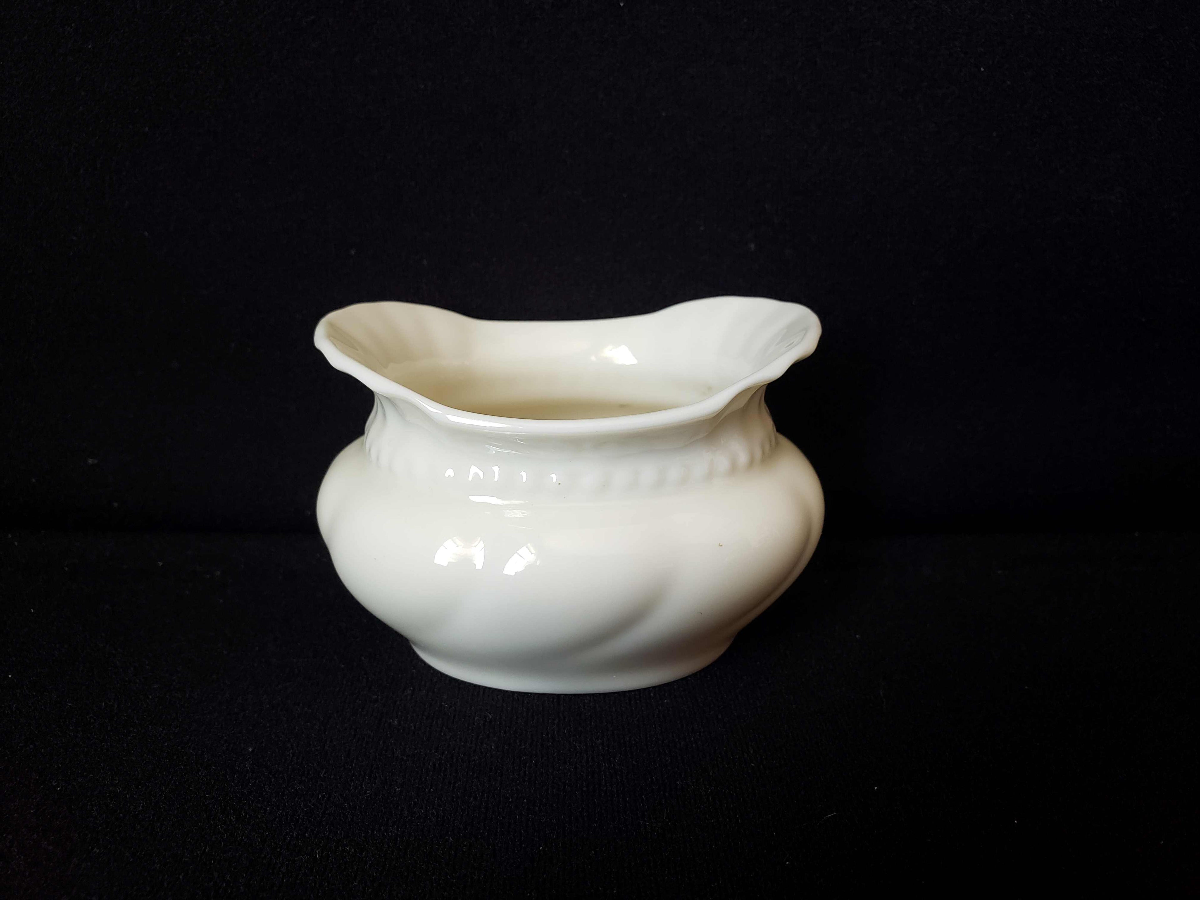 Vintage Lenox Sugar Bowl Green Stmap (lot 1986)