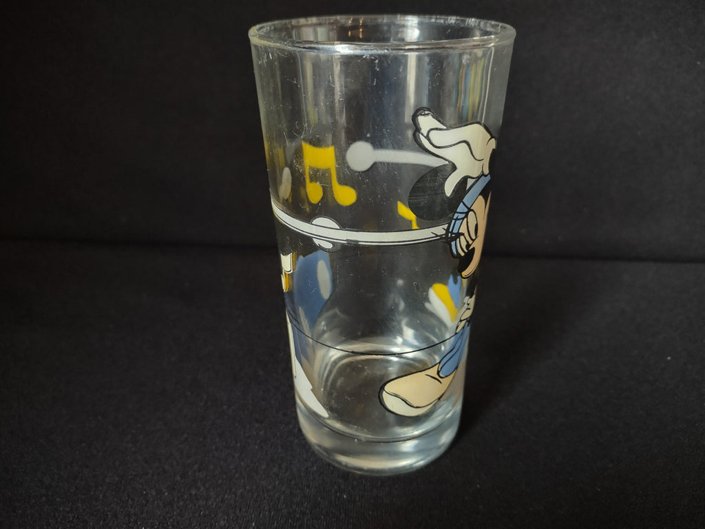 Vintage Minnie Mouse Jazzercise Boombox Drinking Glass (lot 1541)