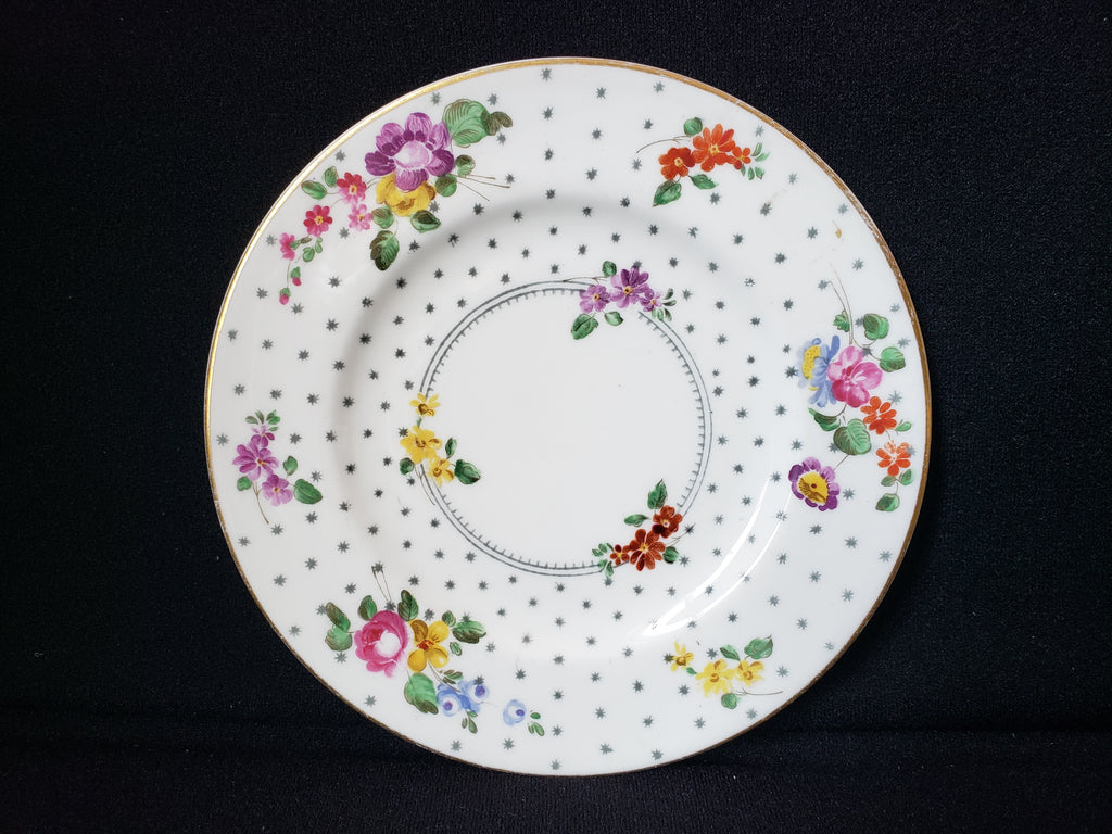 Vintage Royal Worcester Astral Stars Bread or Dessert Plate 6" (lot 2083)