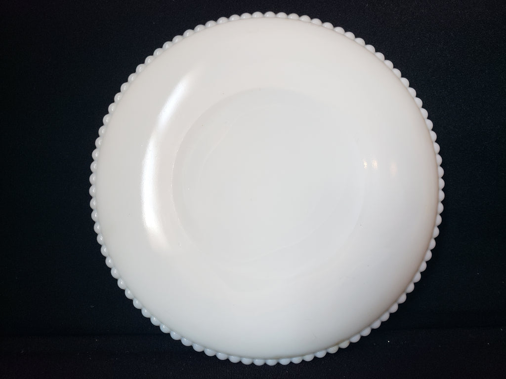 Vintage Westmoreland Grape Motif Milk Glass Dessert Plate (lot 2186)