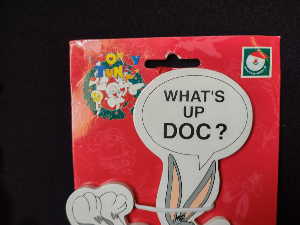 Set of 2 Looney Tunes Ornaments Warner Bros. Santa's World Christmas (lot 1599)