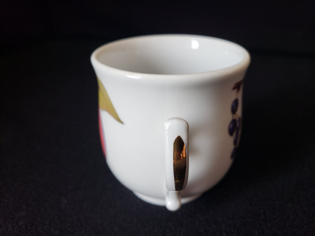 Vintage Royal Worcester Evesham Demitasse Tea Cup ONLY (lot 2062)