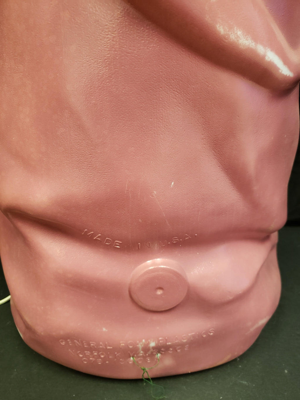 Vintage Christmas Nativity Outdoor Rose Joseph Blow Mold 28" (lot 2252)