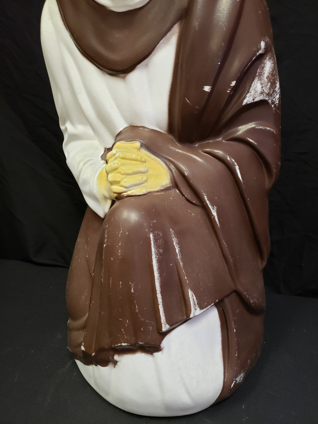 Vintage Christmas Outdoor Brown Joseph Blow Mold 27" (lot 2258)