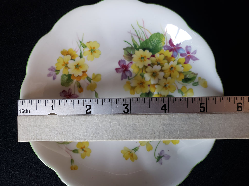 Vintage Royal Albert Bone China Primulette Saucer ONLY (lot 2028)