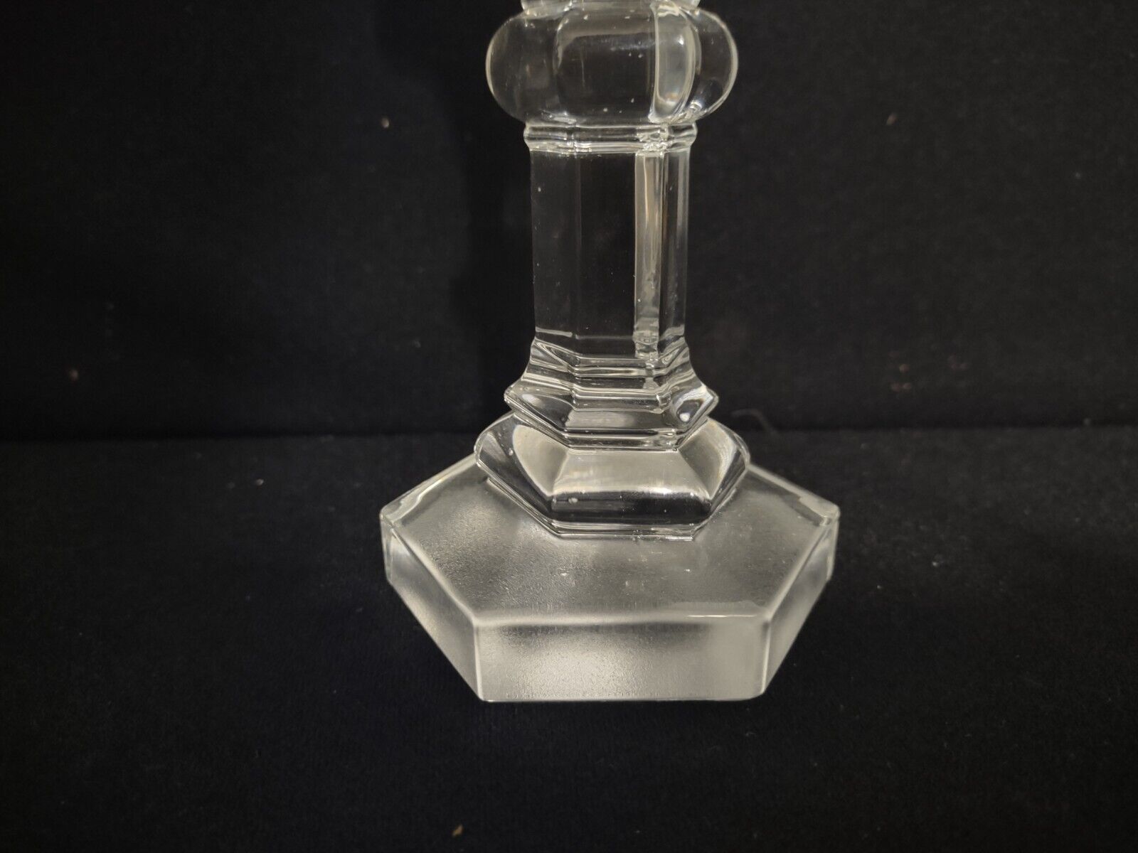 Clear Crystal Noble Excellence Cross Figurine