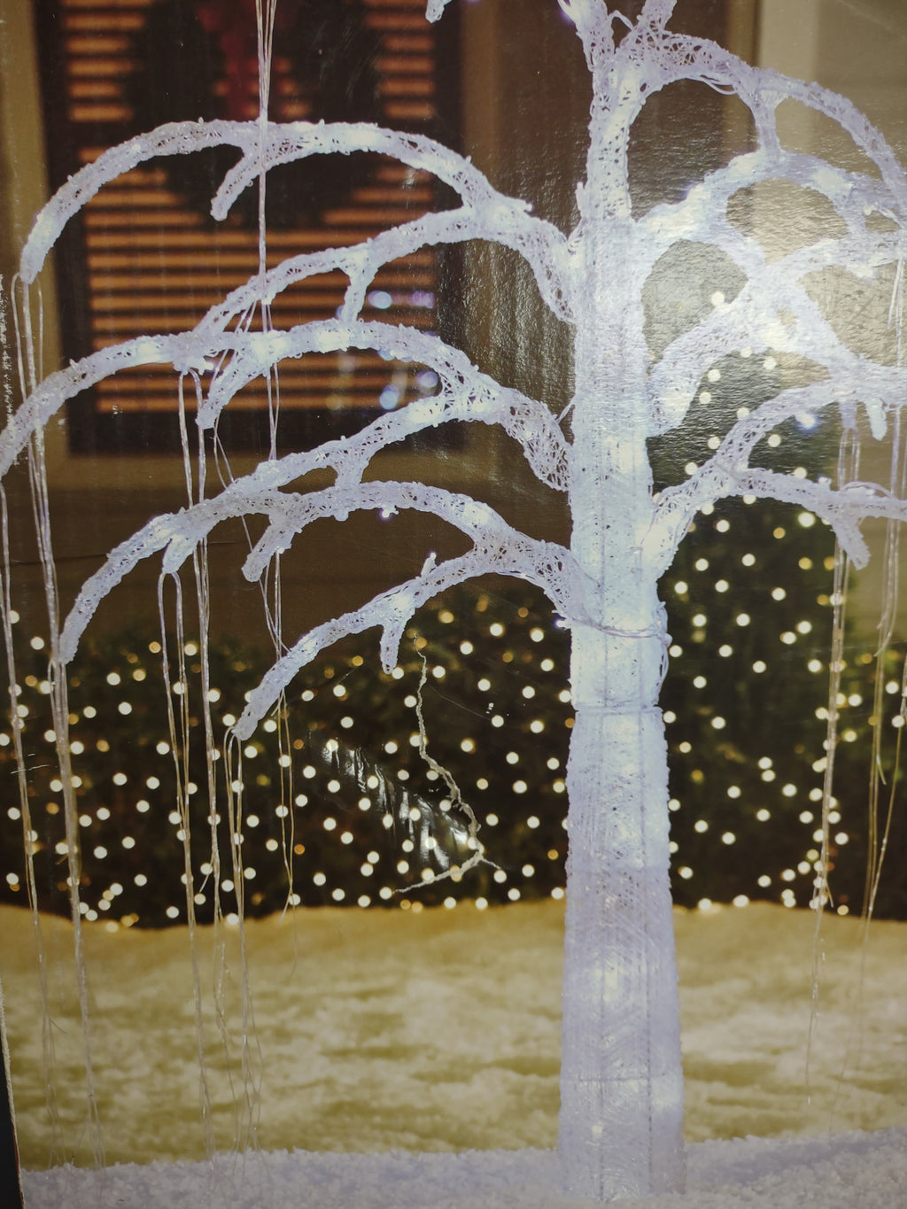 Christmas 59" Twinkling Willow Tree Indoor Outdoor (lot 2338)