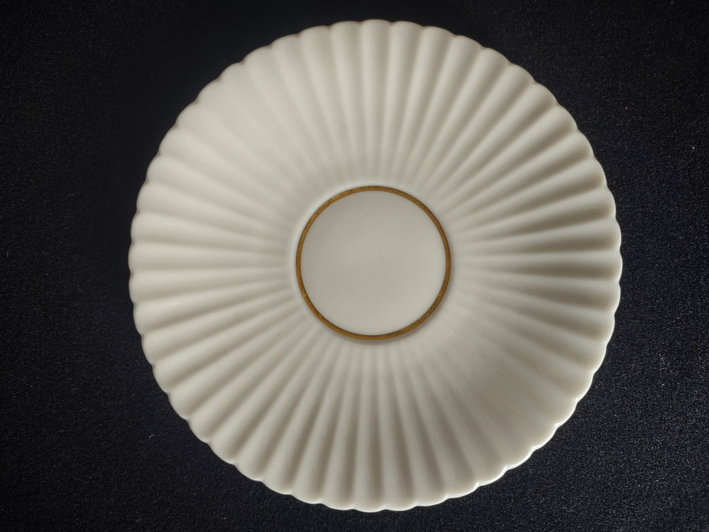 Vintage Lenox Cream Gold Trim Saucer ONLY (lot 1876)
