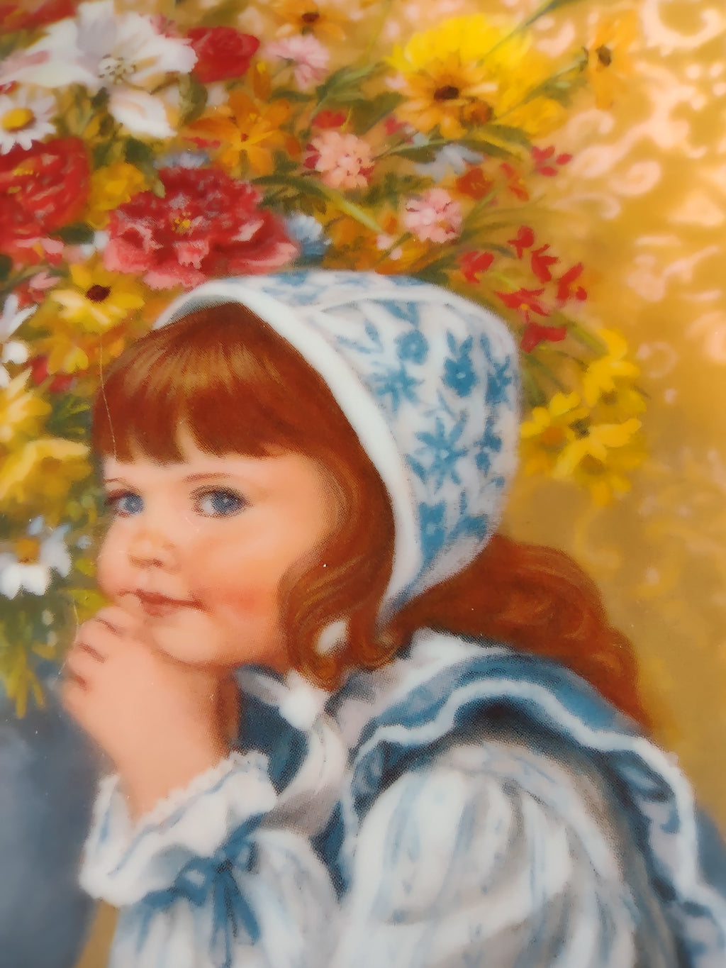 Vintage A Childhood Almanac Collector Plate 7th Issue Just Dreaming (Lot 5195)