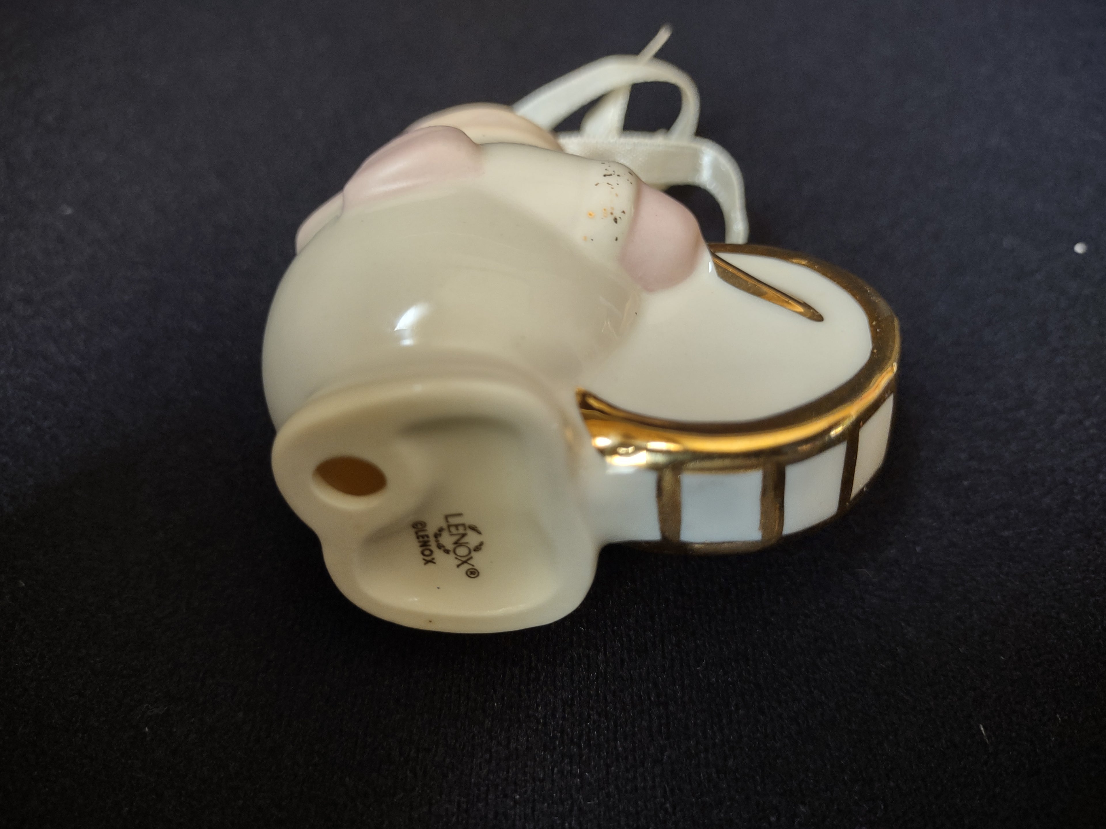 Lenox Christmas Ornament Snowman (lot 1660)