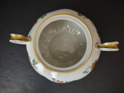 lot 772 Haviland Limoges Normandy Orange Blossom Sugar Bowl Creamer Pitcher