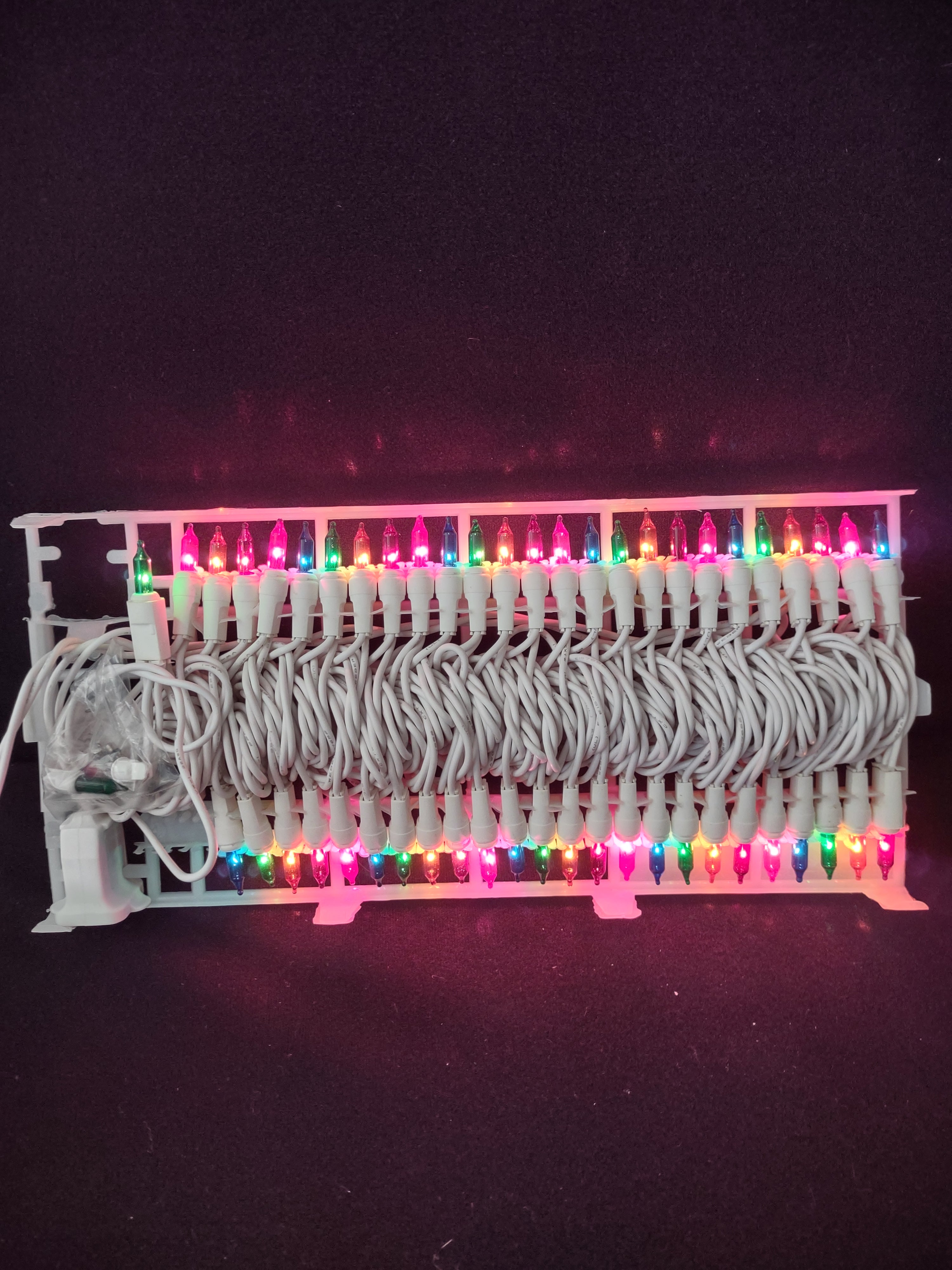 Indoor Outdoor Christmas Multi Color Lights 24' Long Set Of 3 (Lot 4059)