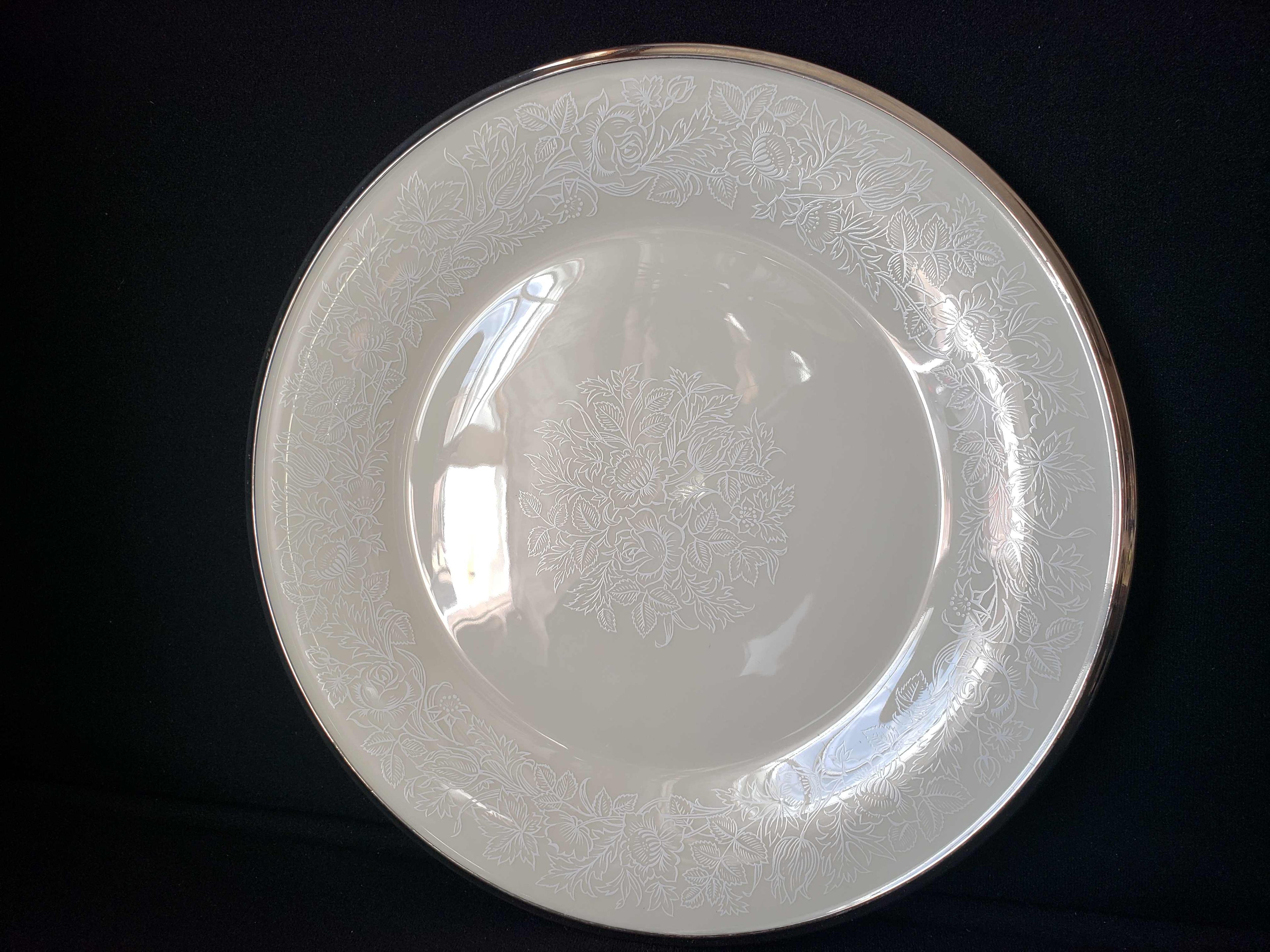 Vintage Lenox Dinner Plate Moonspun 10-3/4" (lot 1979)