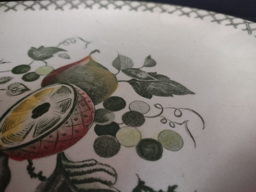 Johnson Bros Arbor Serving Platter Staffordshire Old Granite Ironstone (lot 5576