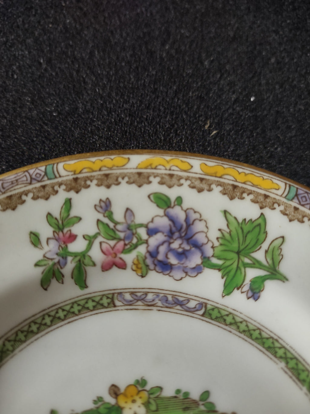 Vintage Copeland Spode Bread Butter Plate Old Bow Earthenware Set Of 3(Lot 5790)