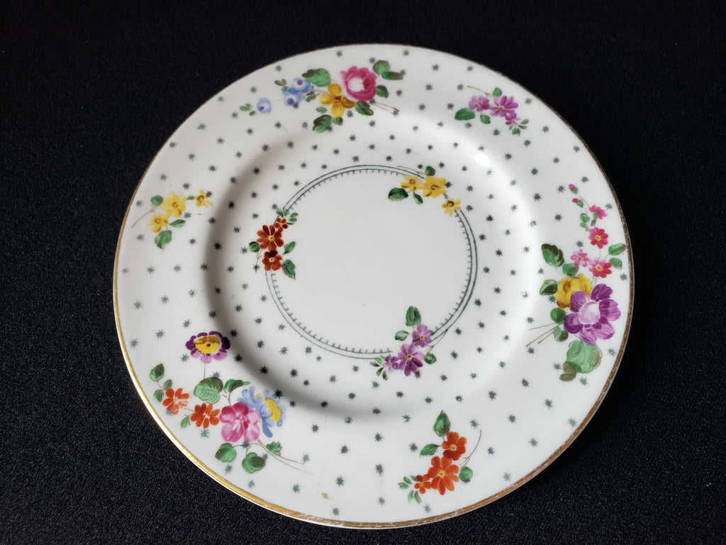 Vintage Royal Worcester Astral Stars Bread or Dessert Plate 6" (lot 2083)