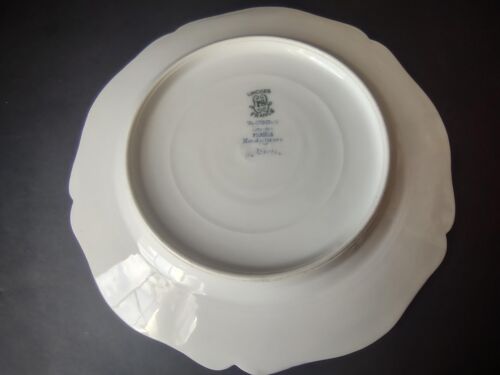lot 769 Wm. Guerin for M. Green Gold Trim 4 x Dessert Plate