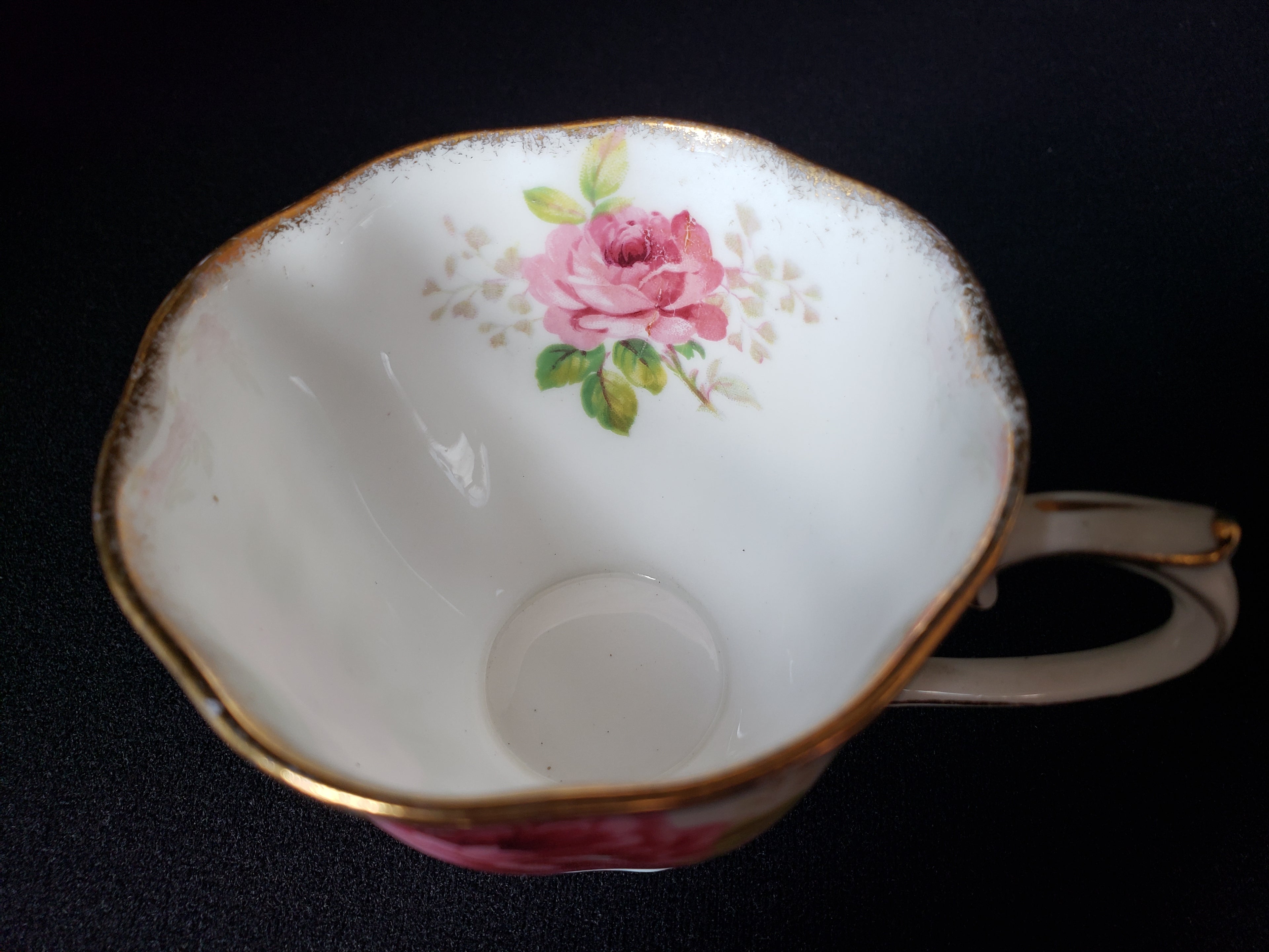 Vintage Royal Albert American Beauty Coffee Cup ONLY (lot 2049)