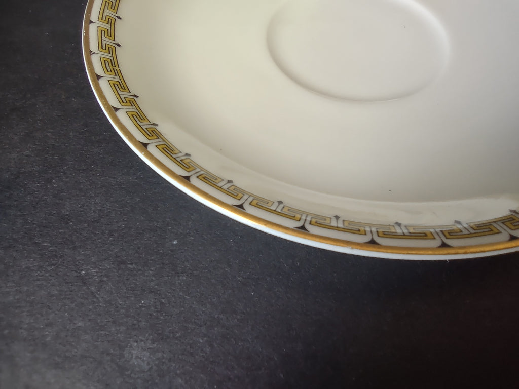 Haviland Limoges Saucer ONLY Albany Black (lot 1065)