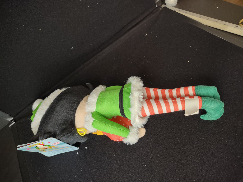 Christmas Sugar Loaf Betty Boop 17" Plush Toy Doll Noel Green Dress Merry Message (lot 2362)