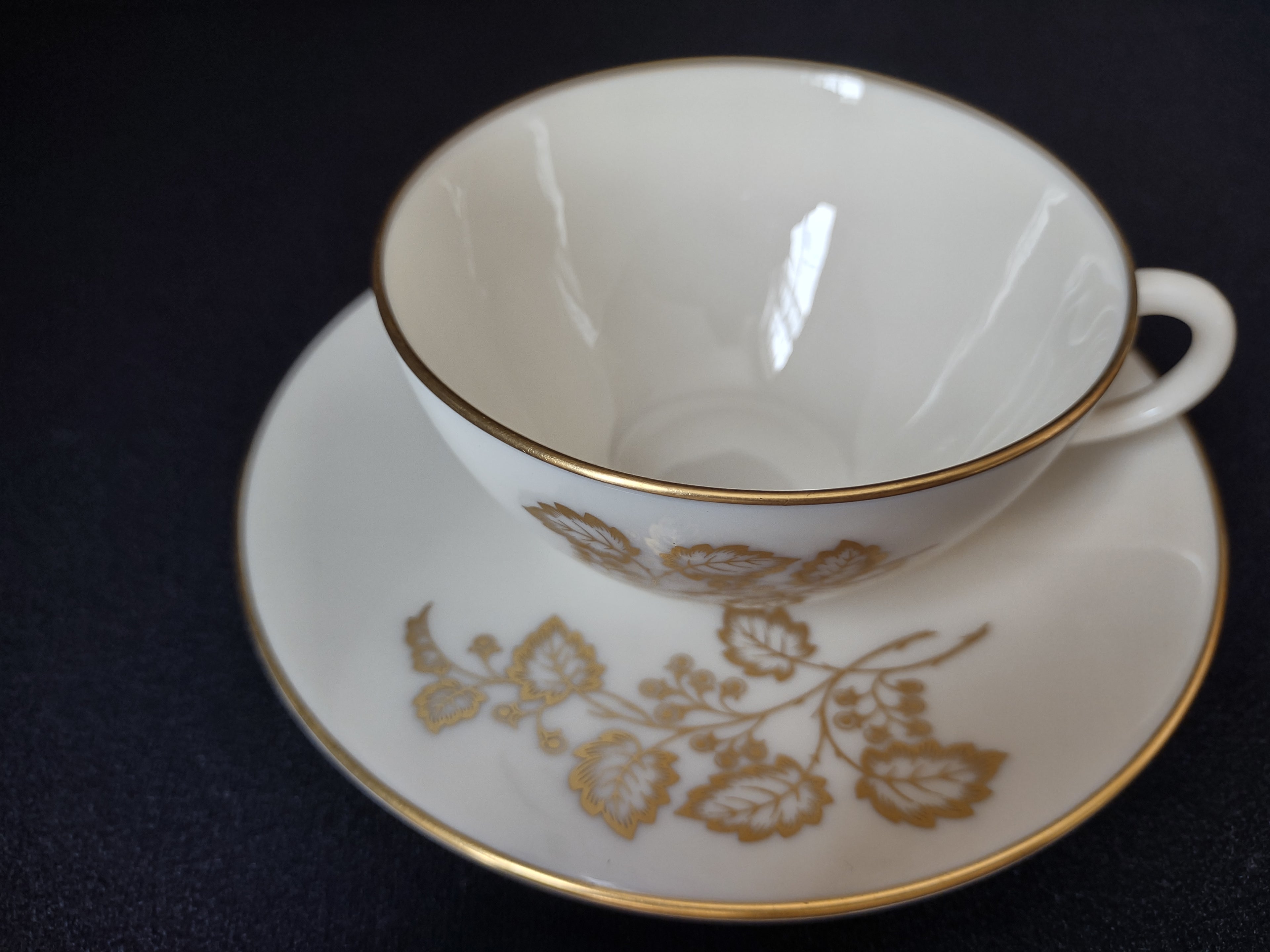 Vintage Lenox T-426 Tea Cup with Saucer (lot 1899)