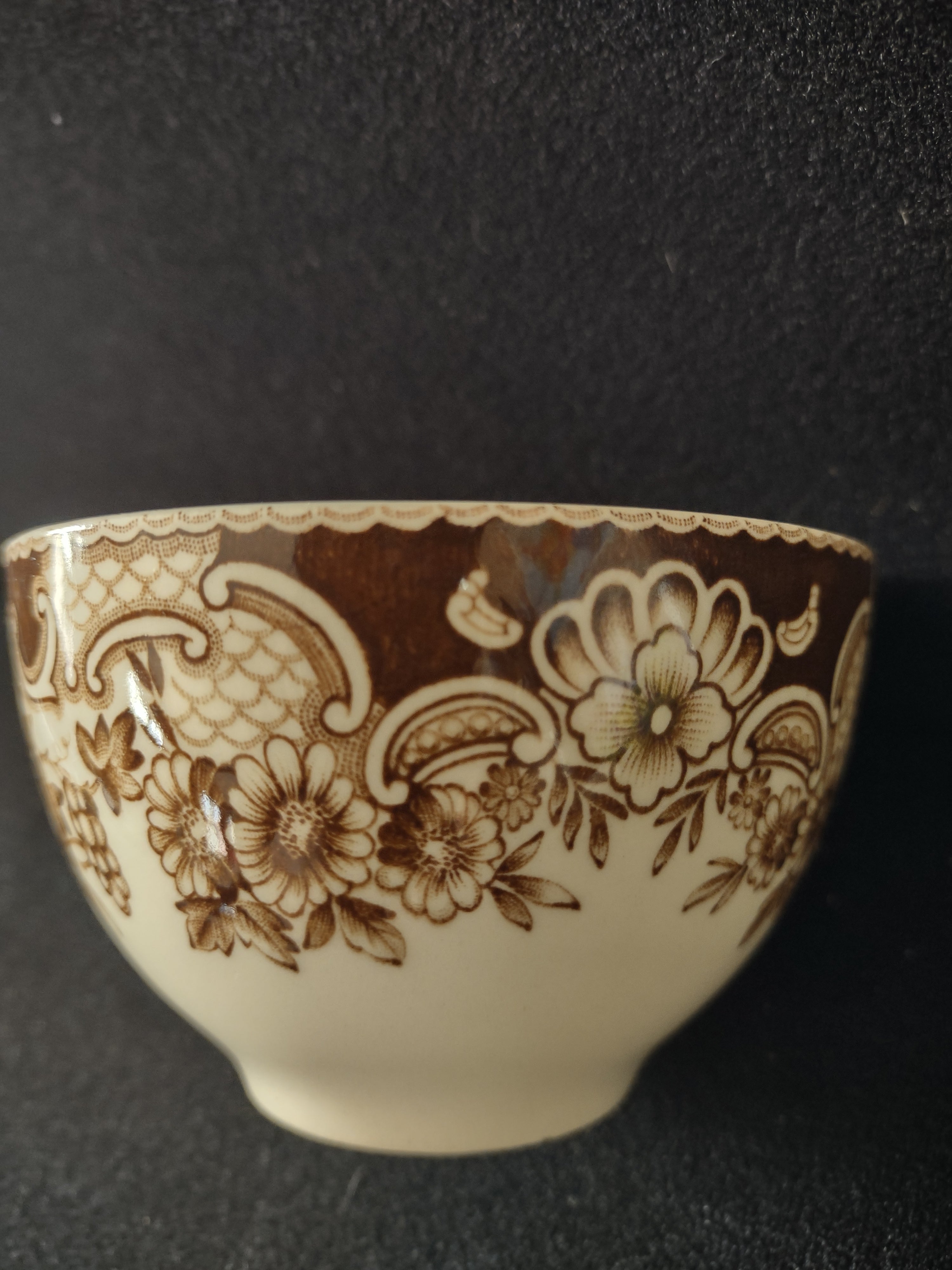 Vintage Johnson Brothers Teacup Windsor Ware Harvest Fruit Set Of 2 (Lot 5656)