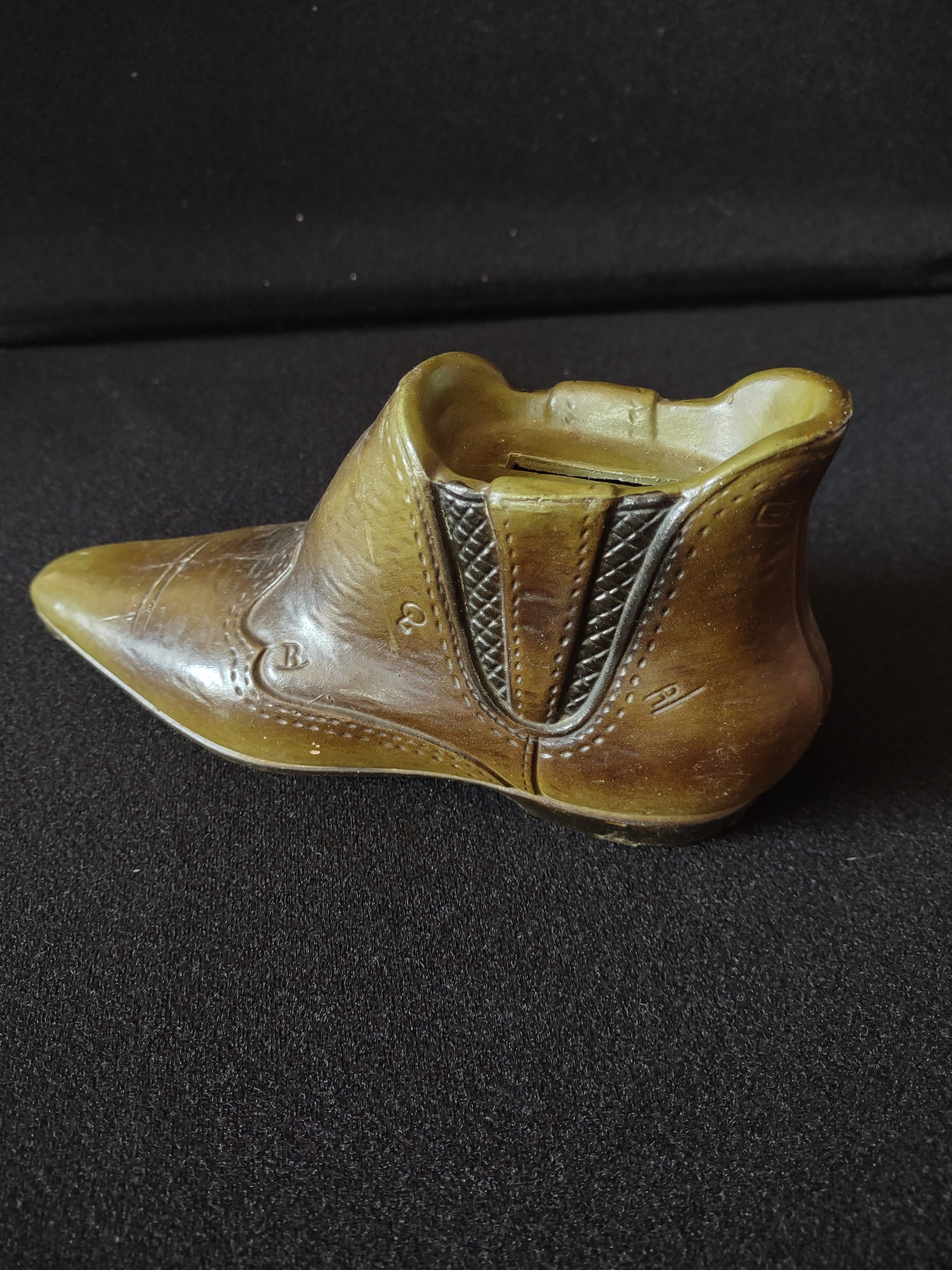 Vintage Lego Cowboy Boot Piggy Bank (lot 5384)