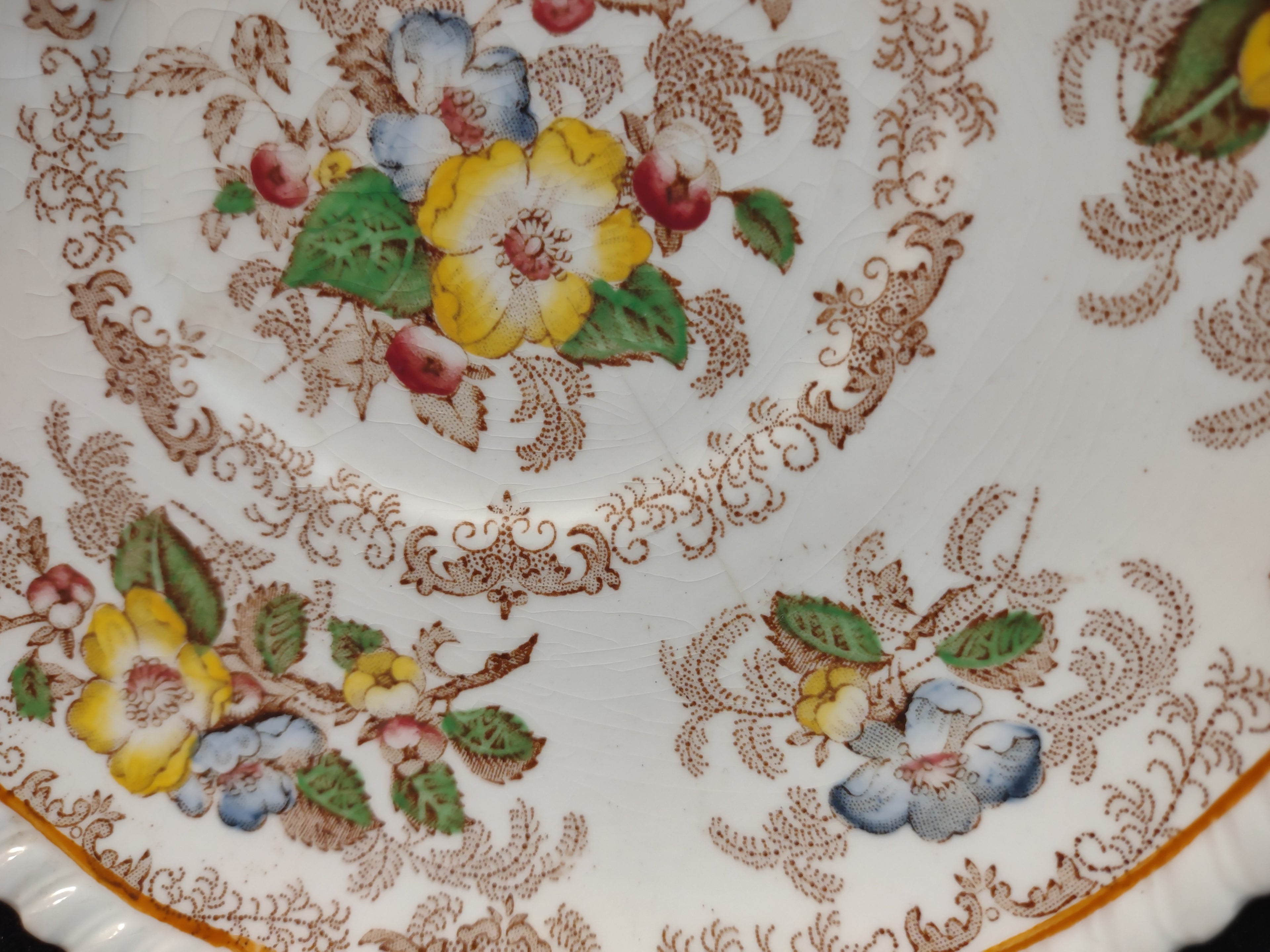 Vintage Spode Apple Blossom LINER English Countryside Ironstone (lot 5752)
