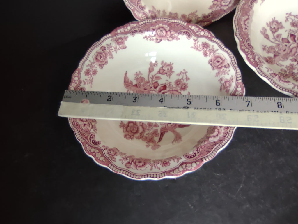 Vintage Crown Ducal England Ironstone Bristol Soup Cereal Bowl x 3 (lot 5636)