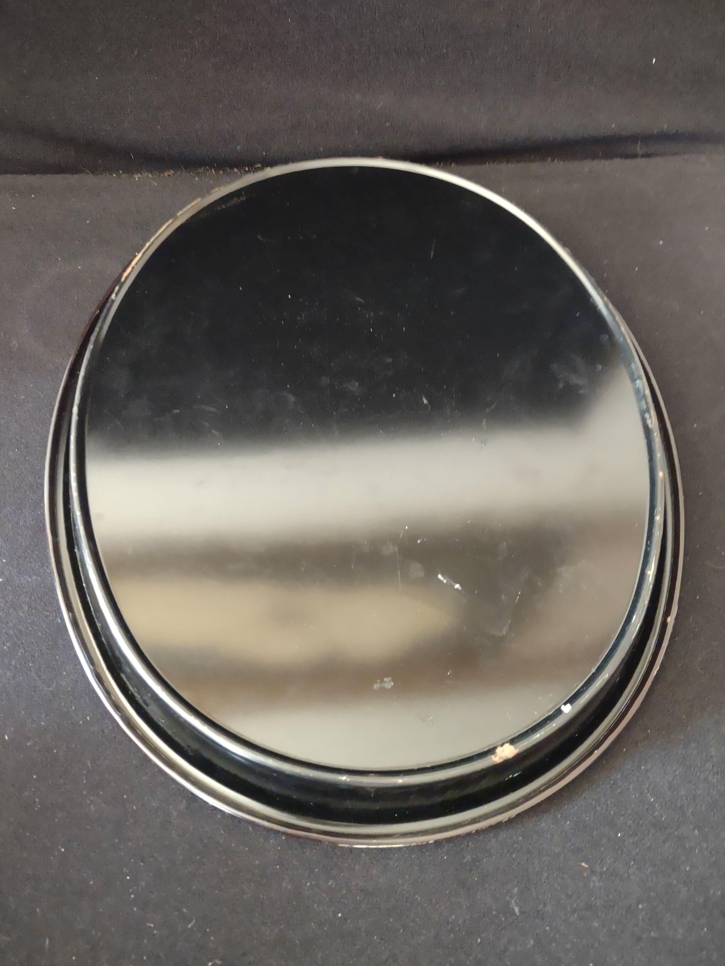 Vintage Coca Cola Tray x 2 Metal Oval Advertisement Woman (Lot 3789)
