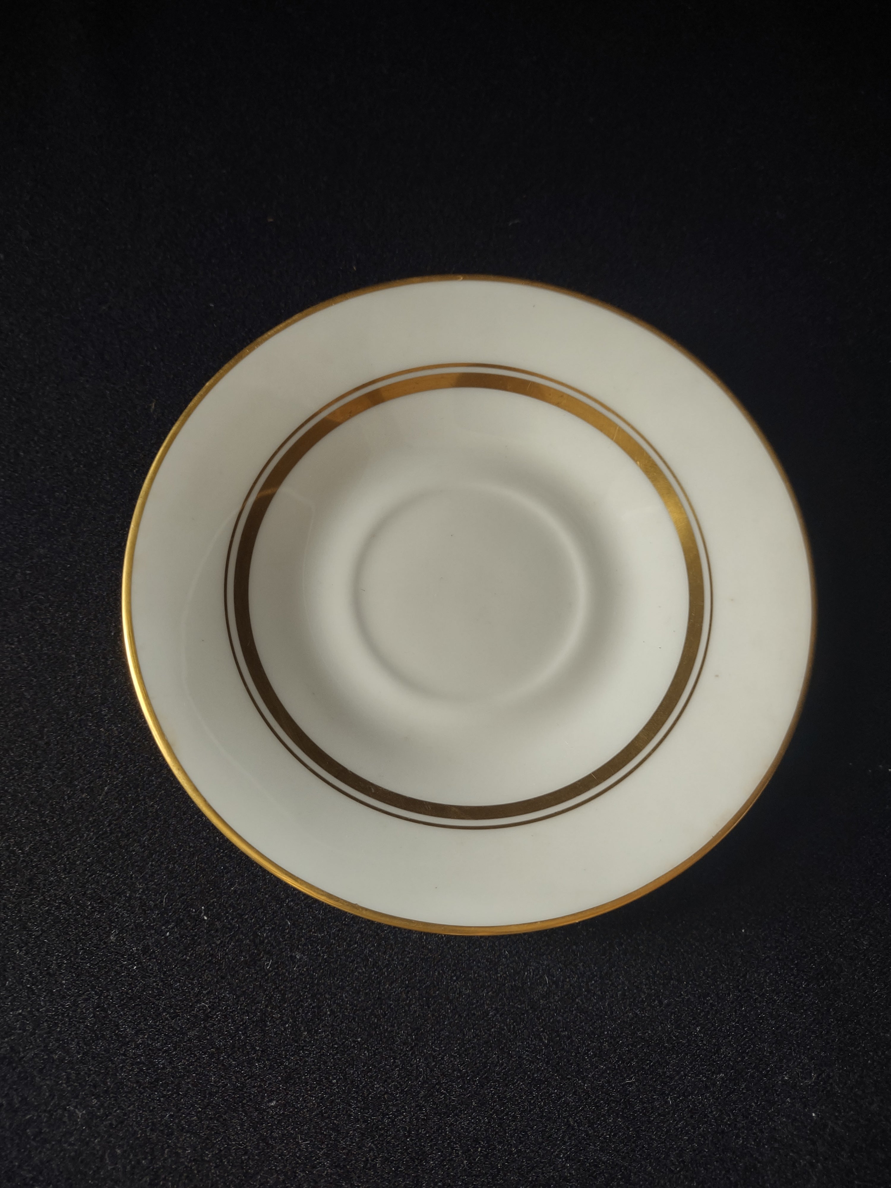 Vintage Lenox Oxford Andover Bone China Saucer ONLY (lot 1880)