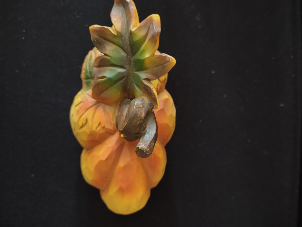 Thanksgiving/Harvest Ceramic Welcome Pumpkin X 2 (Lot 3119)