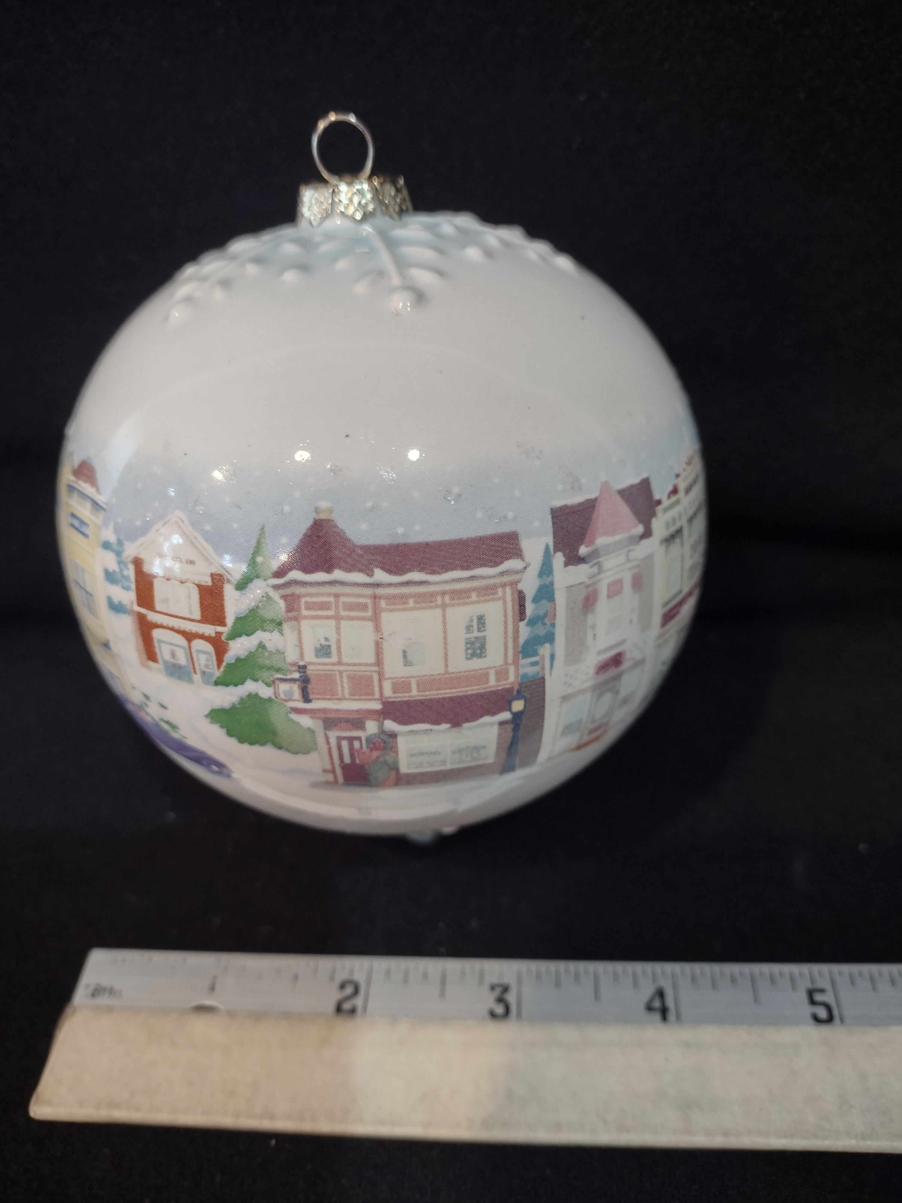 Hallmark 2008 Ornament Christmas On Main Street Nostalgic Houses Shops (Lot 4157