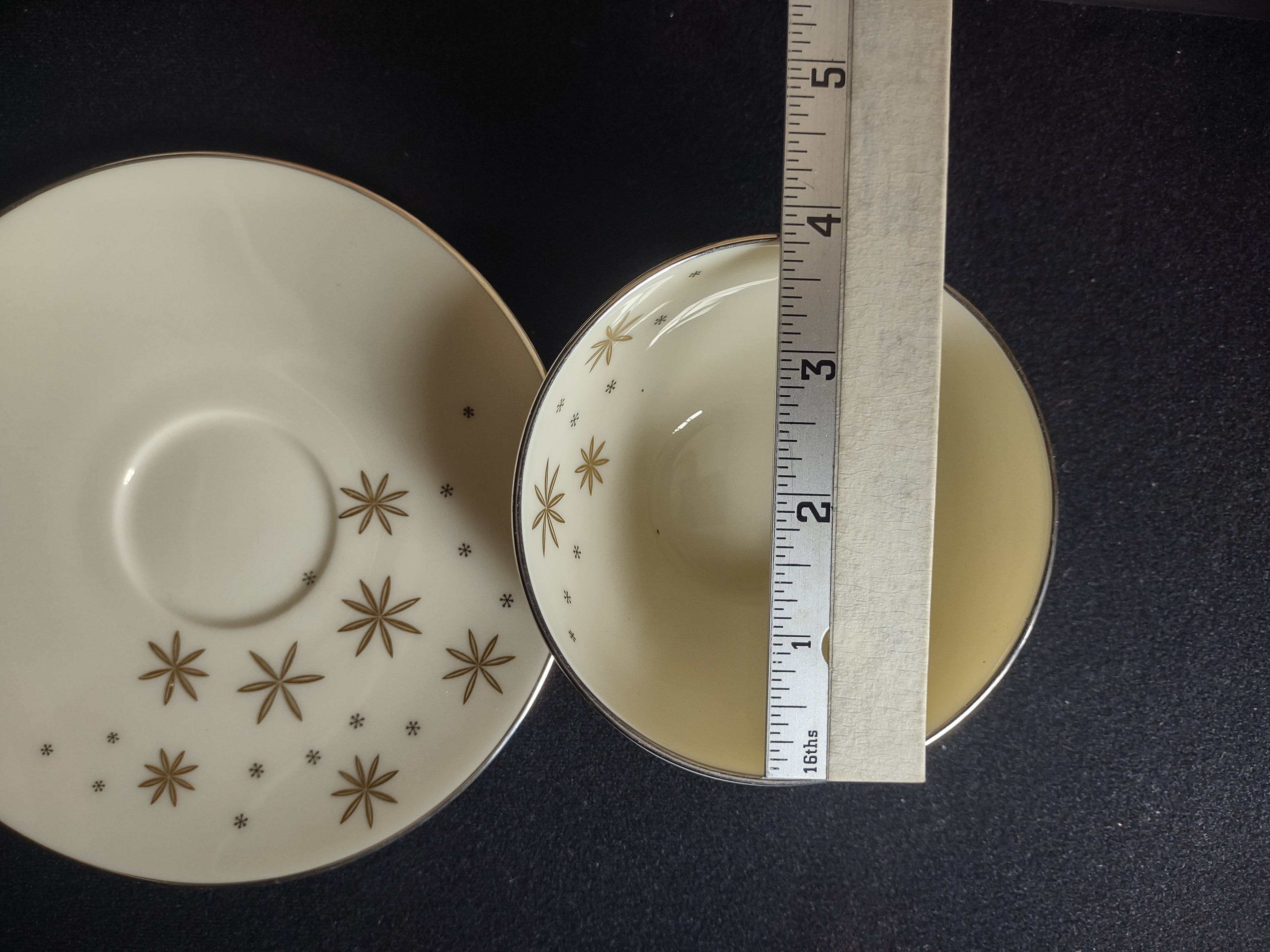 Vintage Lenox Alaris A-501 Tea Cup with Saucer (lot 1869)