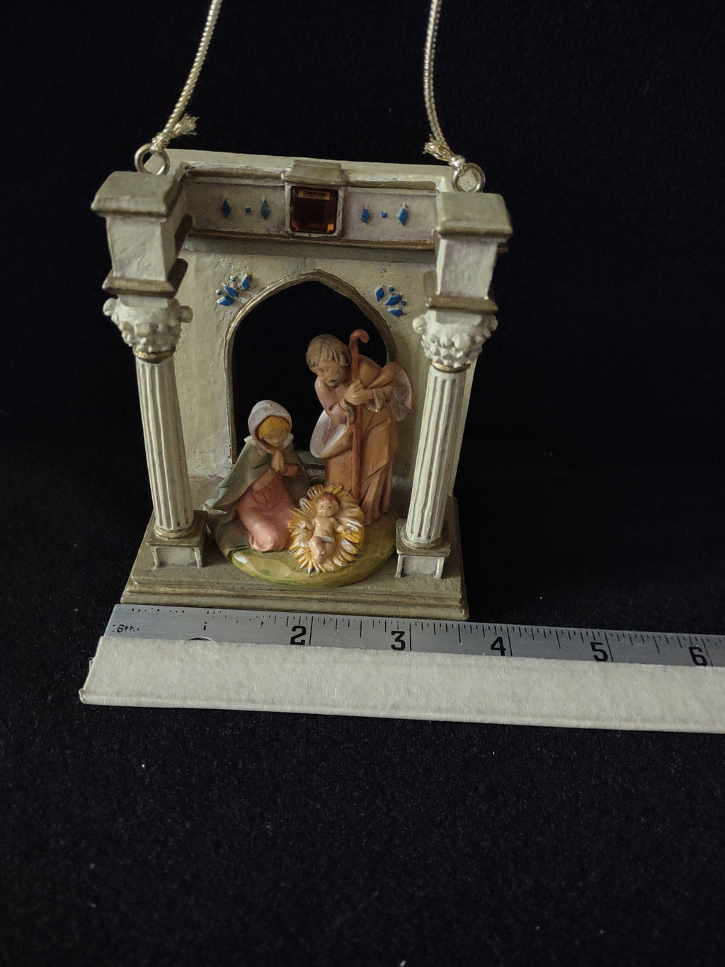 Vintage Fontanini Nativity Holy Family Christmas Ornament (Lot 4783)