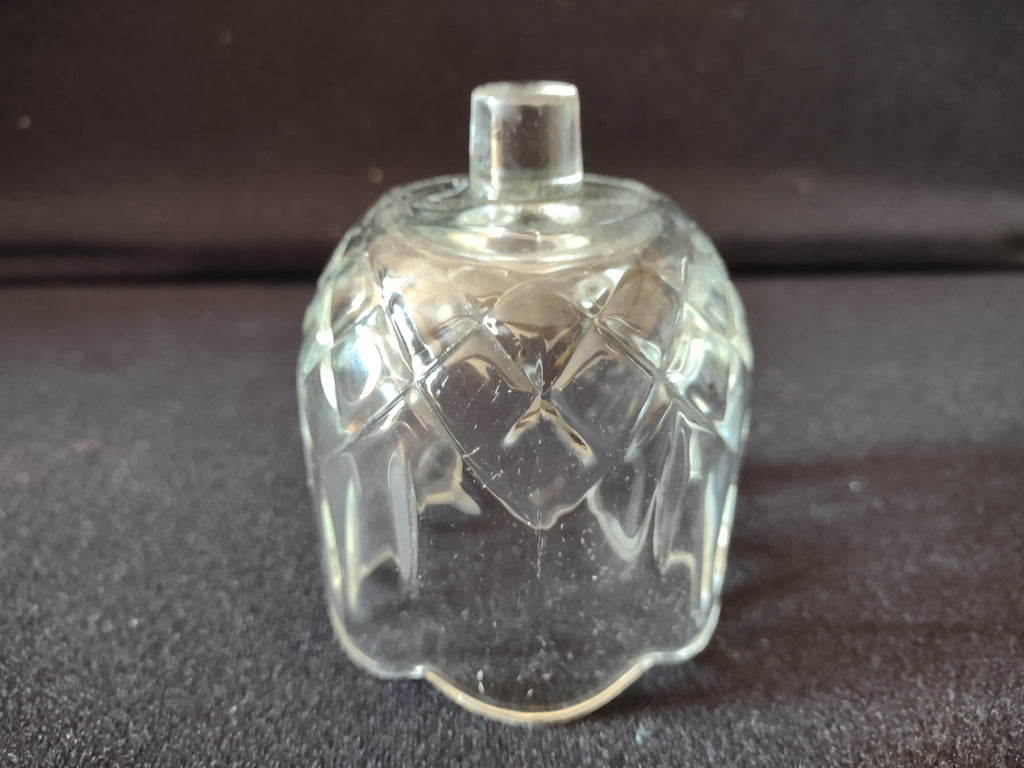 Vintage Home Interior Tall Tulip Shape x 2 Votive Cup Candleholder (lot 5400)