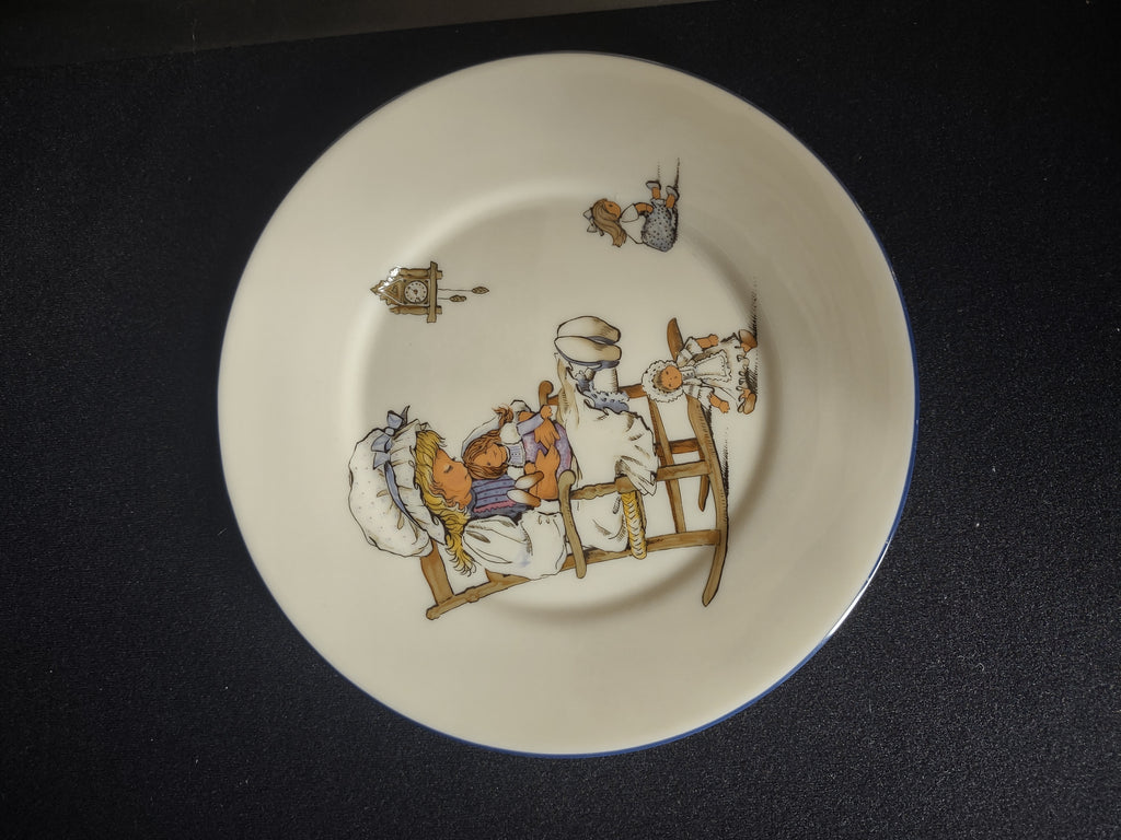 Vintage Lenox Special Dessert or Salad Plate Little Girl Nursery (lot 1859)