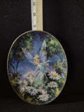 Fairy Wings And Magic Things Bradford Plate Fairies Flowers Gems (Lot 4383)