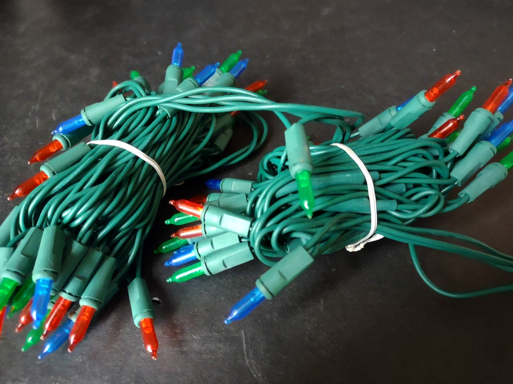 Christmas 70 LED Lights Multicolor 20 ft Chasing Set Of 2 UNUSED (Lot 4307)