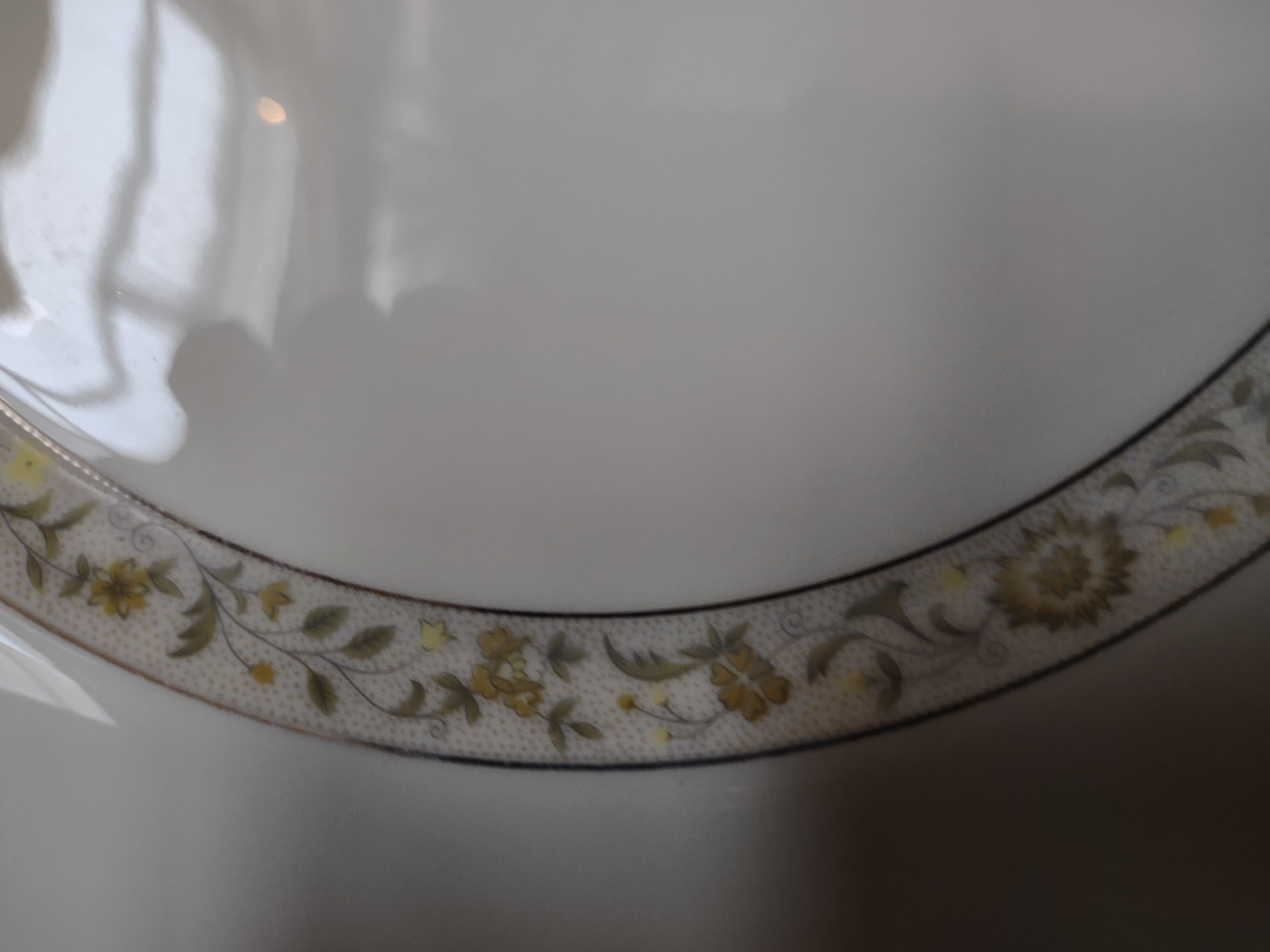 Vintage Lenox Springdale Dinner Plate 10-1/2" (lot 1825)