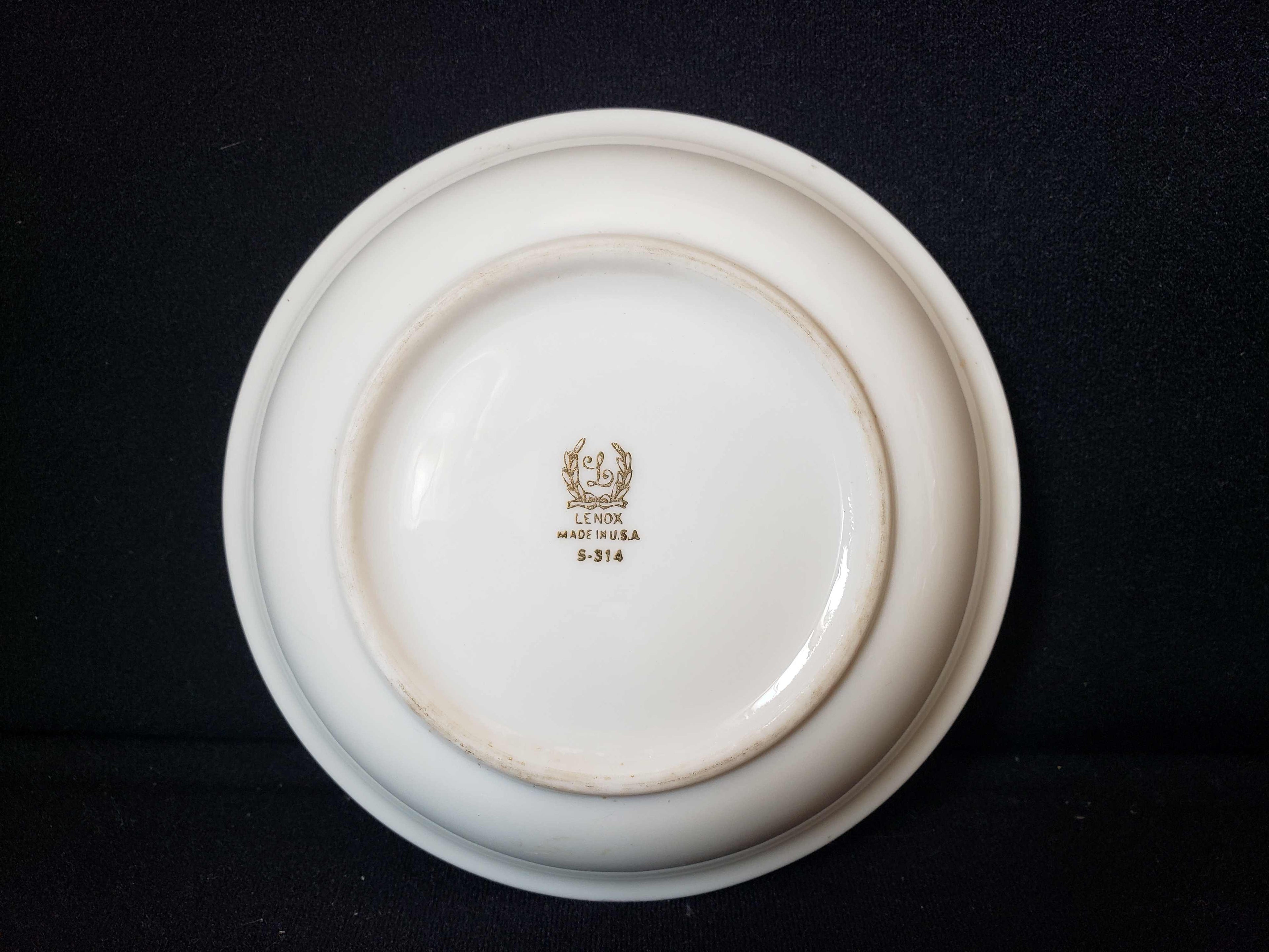 Vintage Lenox S-314 Small Bowl 5-1/2" (lot 1944)